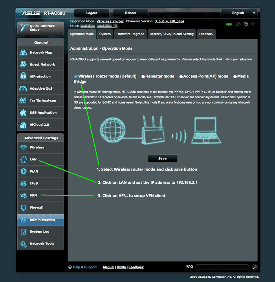 Asus Ac Router Vpn